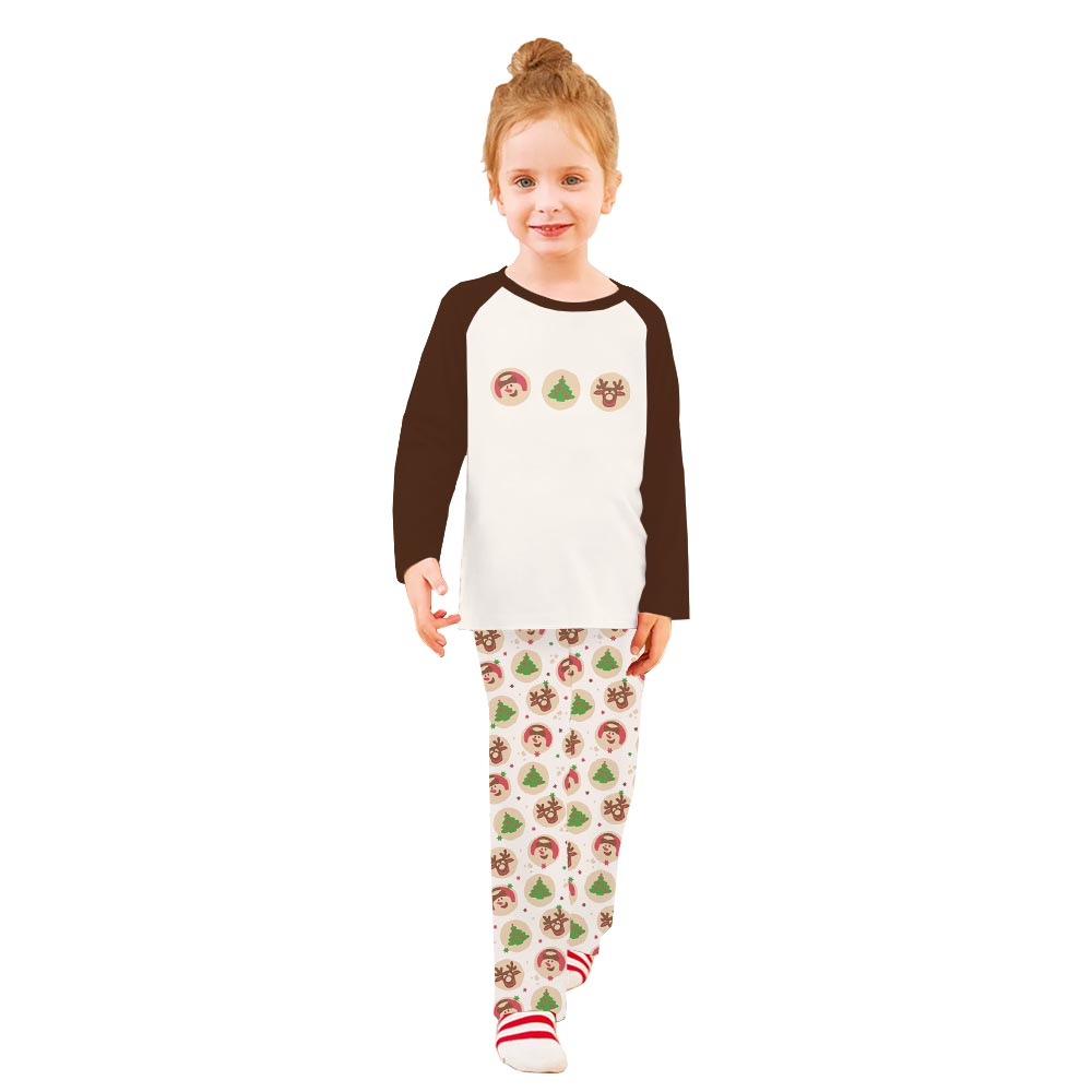 Cute Christmas Cookies Matching Family Pajamas For Christmas