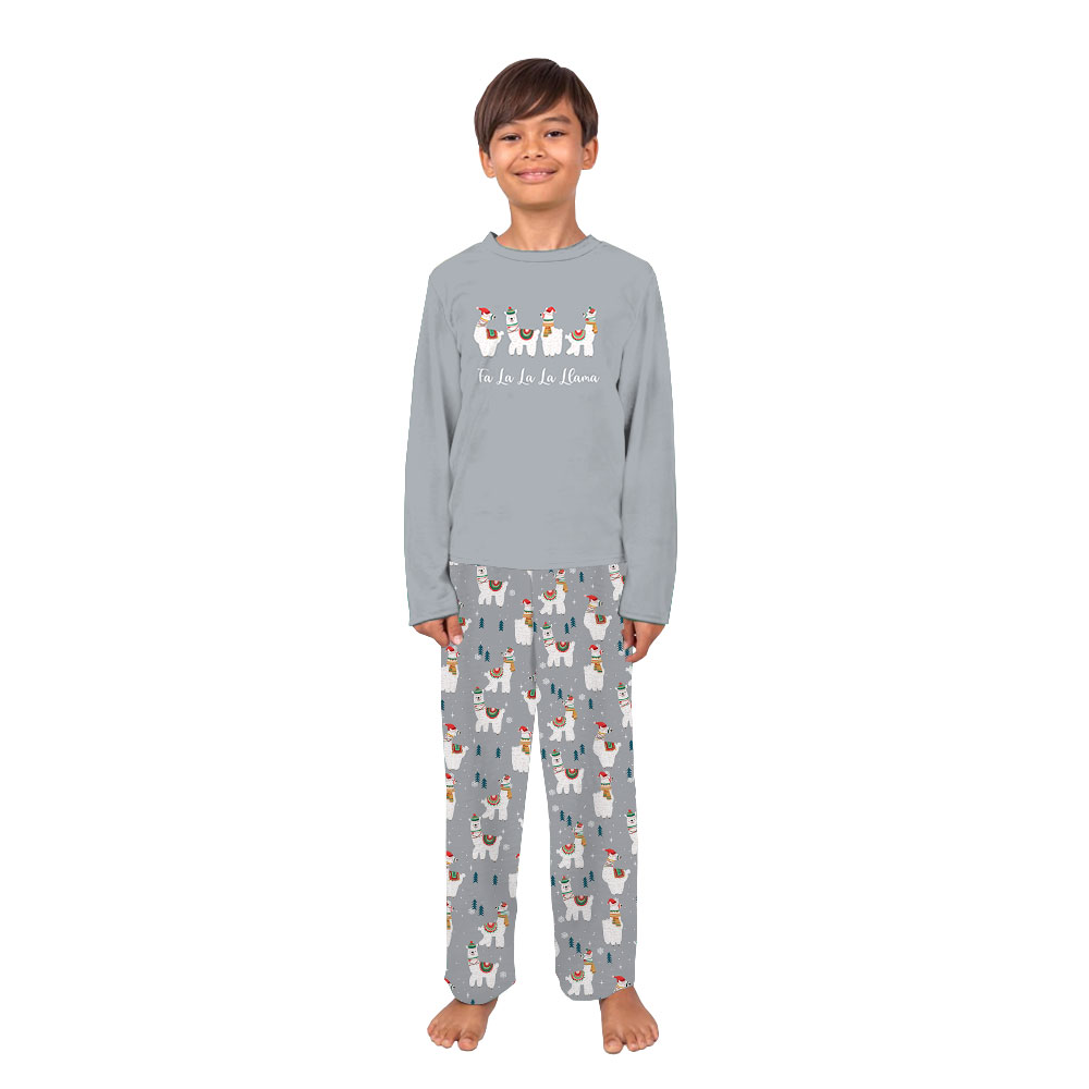 Unique Fa La La La Llama Pajamas Matching Family