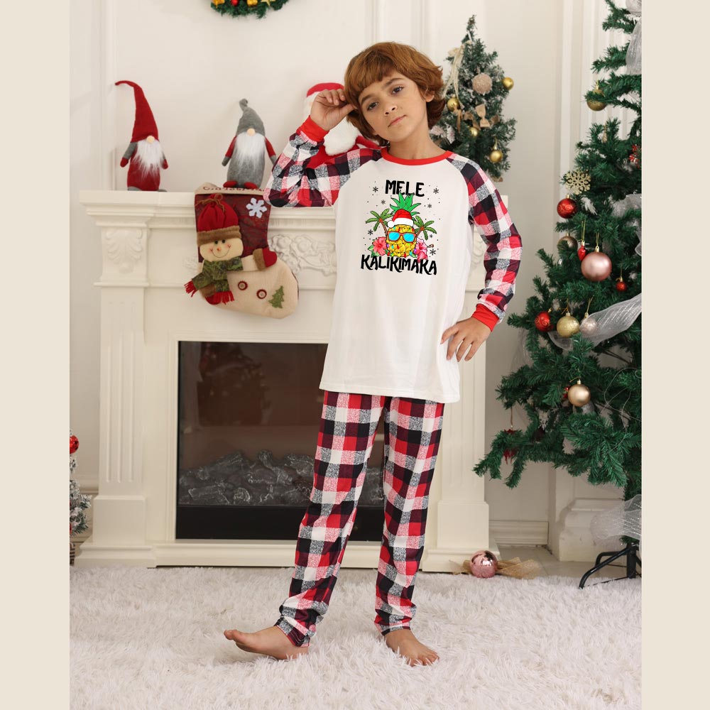Mele Kalikimaka Matching Christmas Pajamas For Family And Dog Mele Kalikimaka Matching Christmas Pajamas For Family And Dog