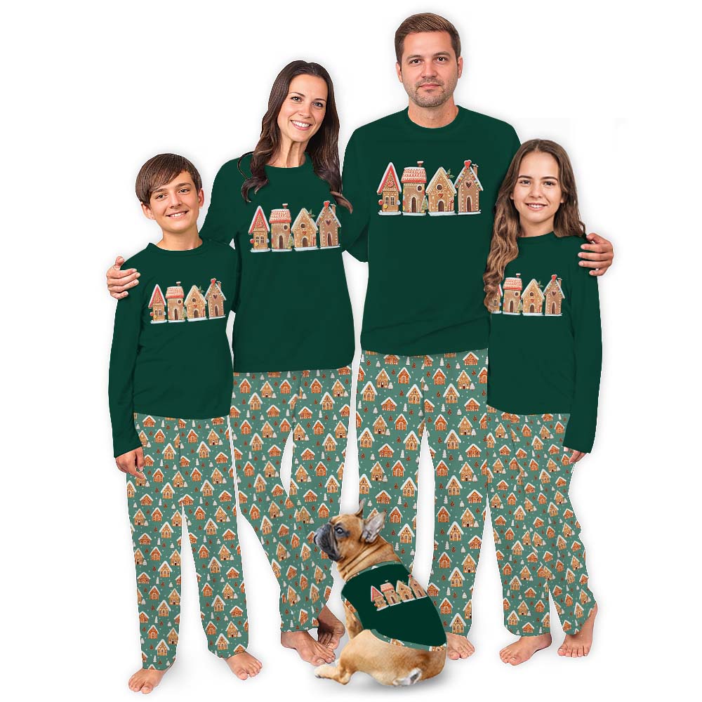 Gingerbread House Matching Family Christmas Pjs Gingerbread House Matching Family Christmas Pjs
