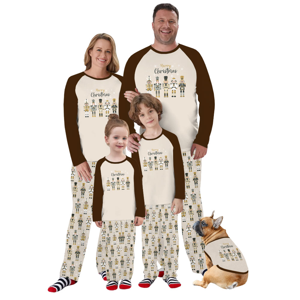 Christmas Nutcracker Pajamas For Family Tops And Bottoms Christmas Nutcracker Pajamas For Family Tops And Bottoms