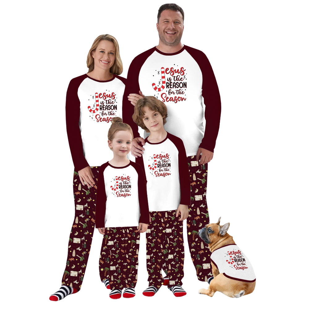 Matching Religious Christmas Pajamas For Christian Family Matching Religious Christmas Pajamas For Christian Family