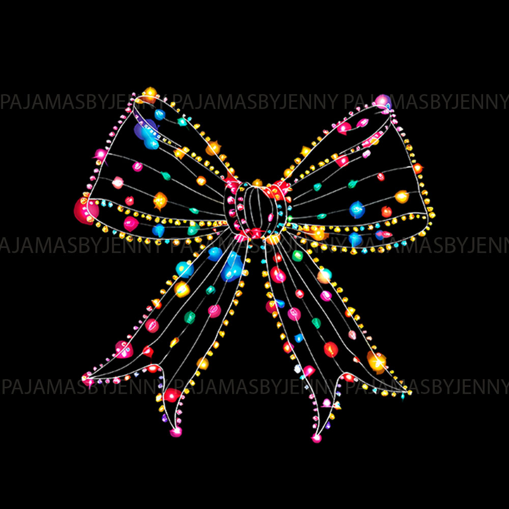 Matching Family Holiday Pajamas With Christmas Lights Matching Family Holiday Pajamas With Christmas Lights