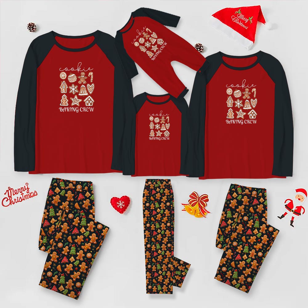 Cooking Baking Crew Christmas Pajamas For Family And Pets Cooking Baking Crew Christmas Pajamas For Family And Pets