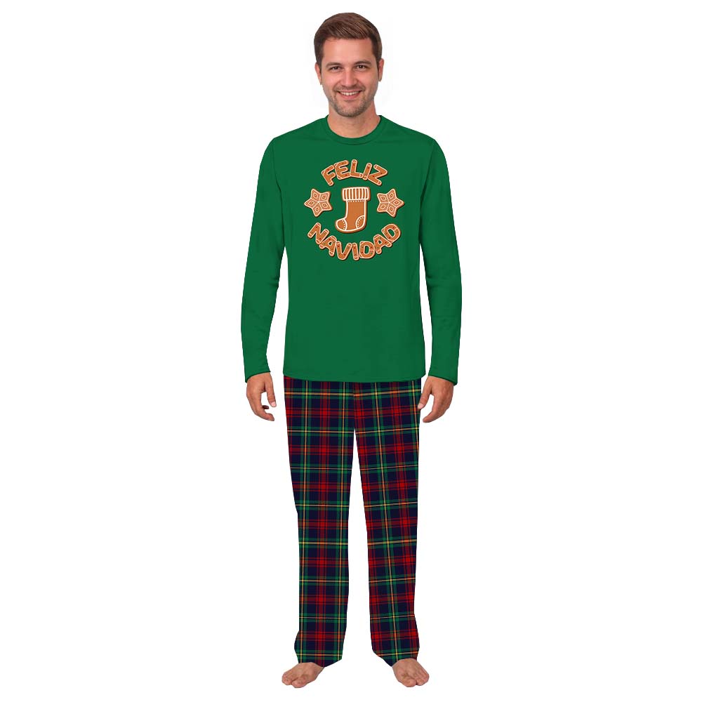 Festive Matching Holiday Pajamas Sayings Feliz Navidad Festive Matching Holiday Pajamas Sayings Feliz Navidad
