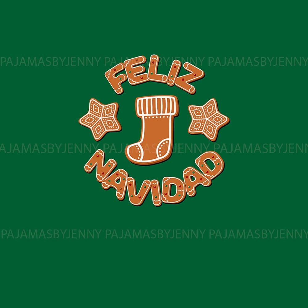 Festive Matching Holiday Pajamas Sayings Feliz Navidad Festive Matching Holiday Pajamas Sayings Feliz Navidad