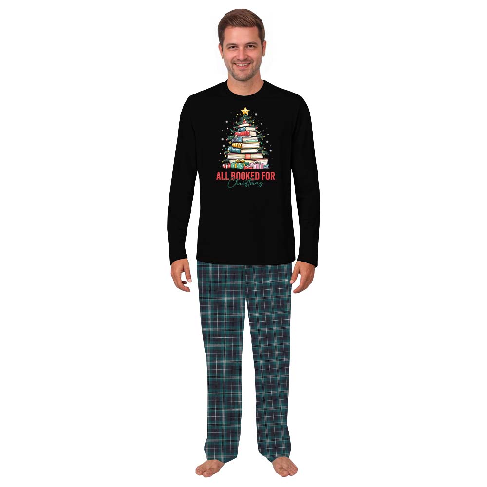 Family Matching Pajamas With Books Print