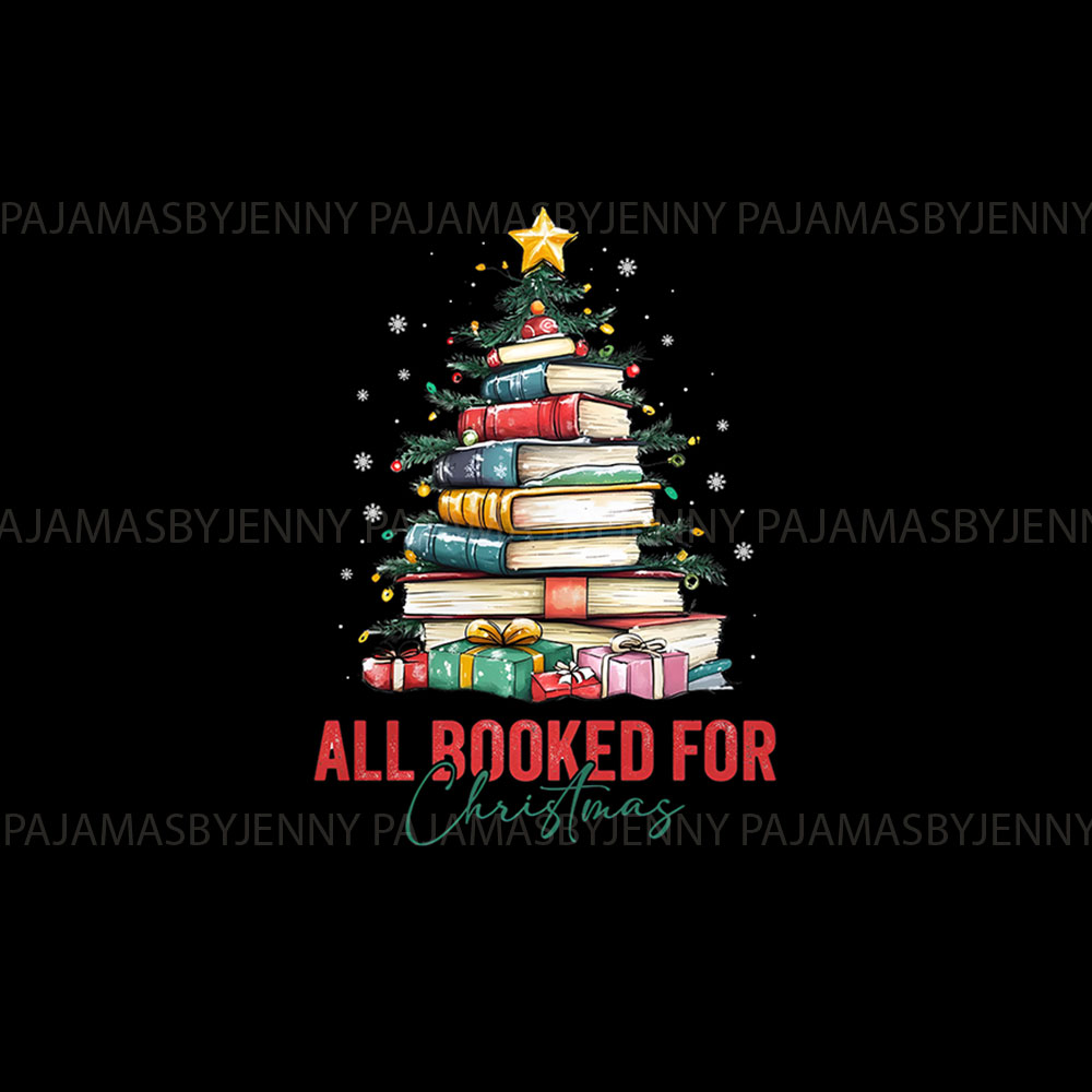 Family Matching Pajamas With Books Print