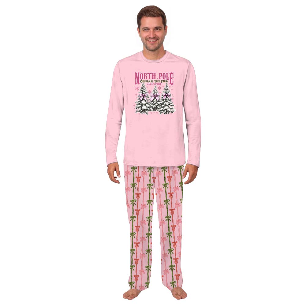 Unique North Pole Coquette Bow Pajamas For Christmas Unique North Pole Coquette Bow Pajamas For Christmas