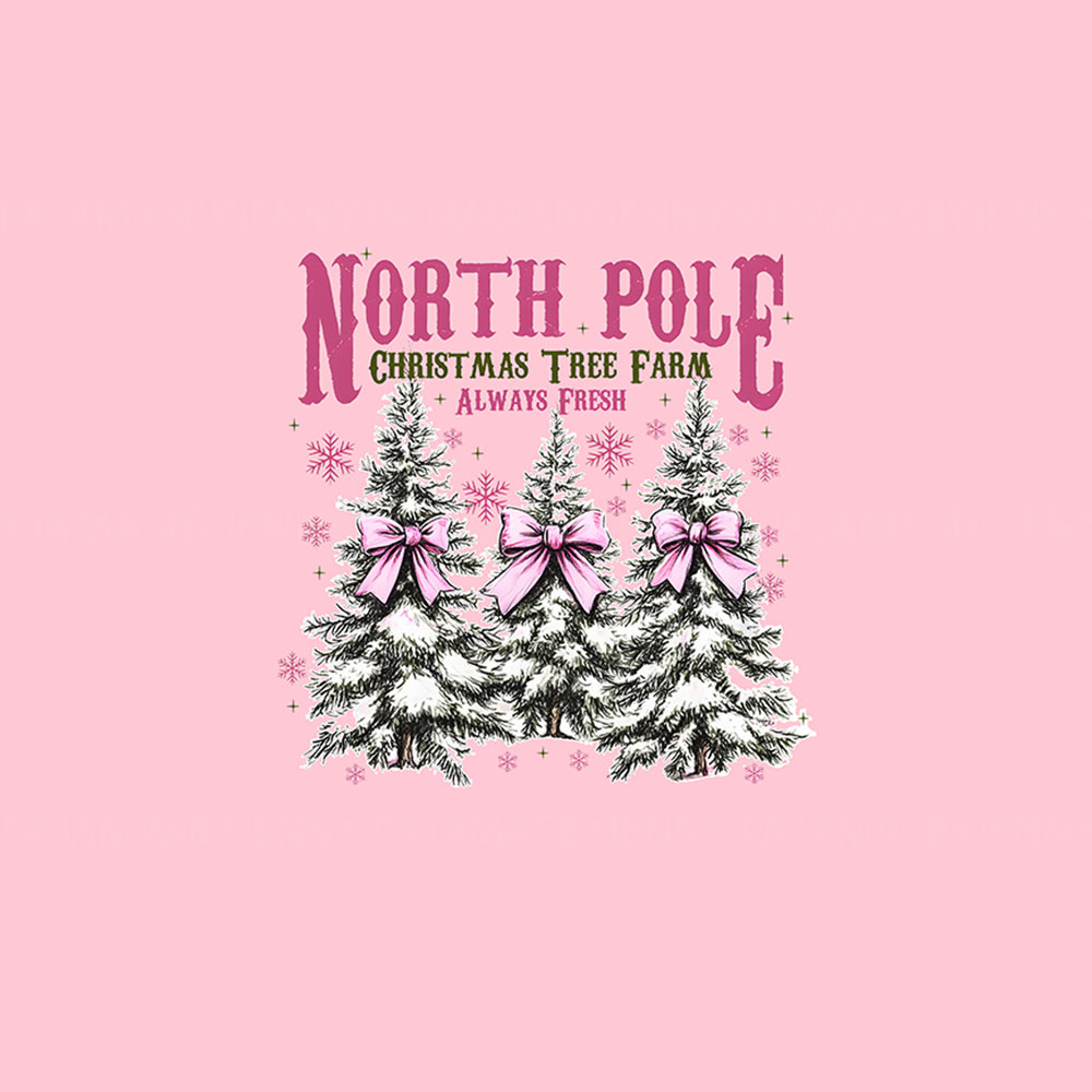 Unique North Pole Coquette Bow Pajamas For Christmas Unique North Pole Coquette Bow Pajamas For Christmas