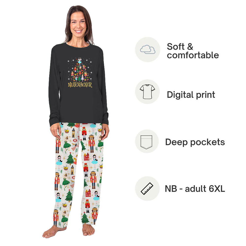 Unique Christmas Nutcracker Pajamas For Adults And Kids