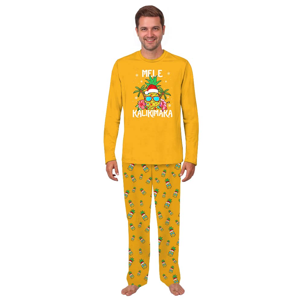 Festive Mele Kalikimaka Matching Family Tropical Xmas PJs Festive Mele Kalikimaka Matching Family Tropical Xmas PJs