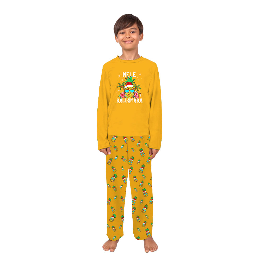 Festive Mele Kalikimaka Matching Family Tropical Xmas PJs Festive Mele Kalikimaka Matching Family Tropical Xmas PJs