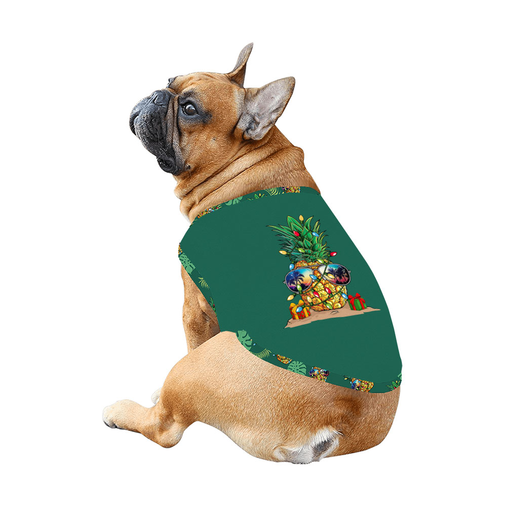 Unique Pineapple Tropical Christmas PJs Sets Matching Family Unique Pineapple Tropical Christmas PJs Sets Matching Family