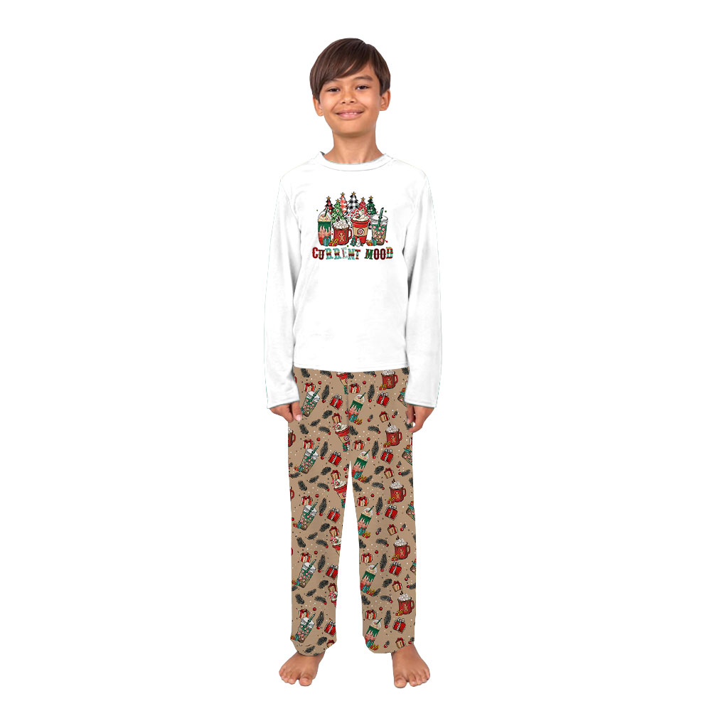 Christmas Hot Chocolate Family Pajamas Tops And Bottoms Christmas Hot Chocolate Family Pajamas Tops And Bottoms