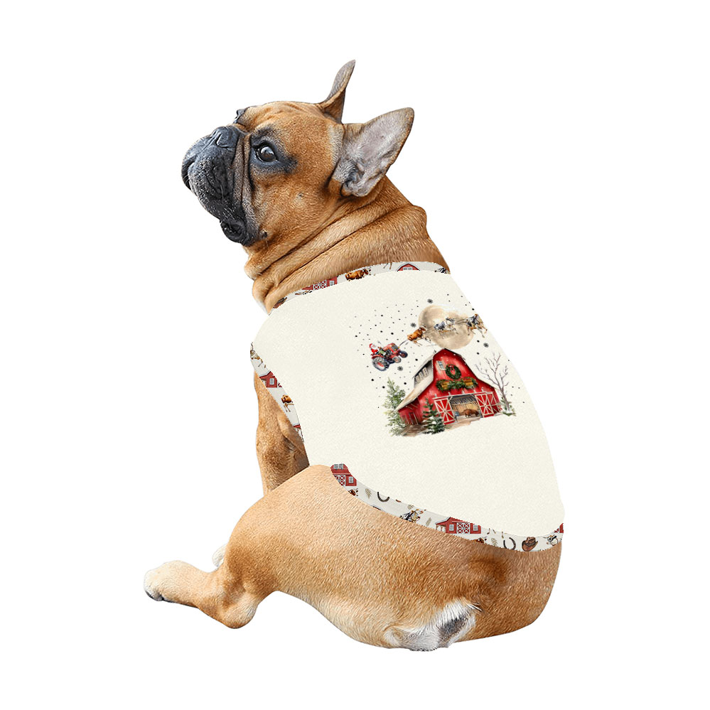 Cow Farm Christmas Pajama Tops And Pants