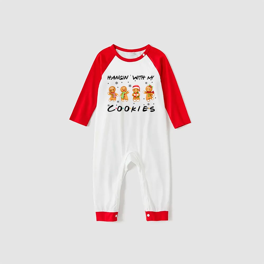 Gingerbread Matching Holiday Pajamas Sayings Hangin With My Cookies Gingerbread Matching Holiday Pajamas Sayings Hangin With My Cookies