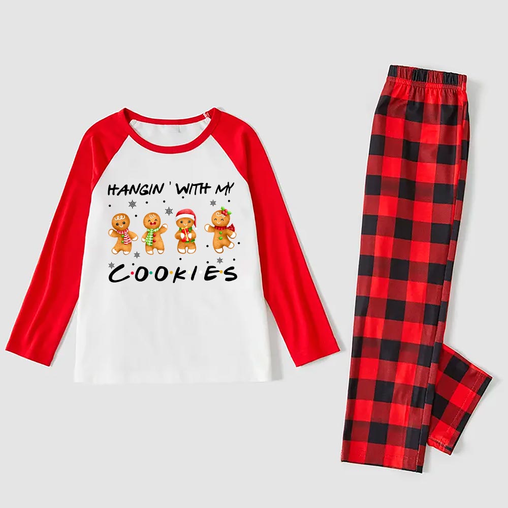 Gingerbread Matching Holiday Pajamas Sayings Hangin With My Cookies Gingerbread Matching Holiday Pajamas Sayings Hangin With My Cookies