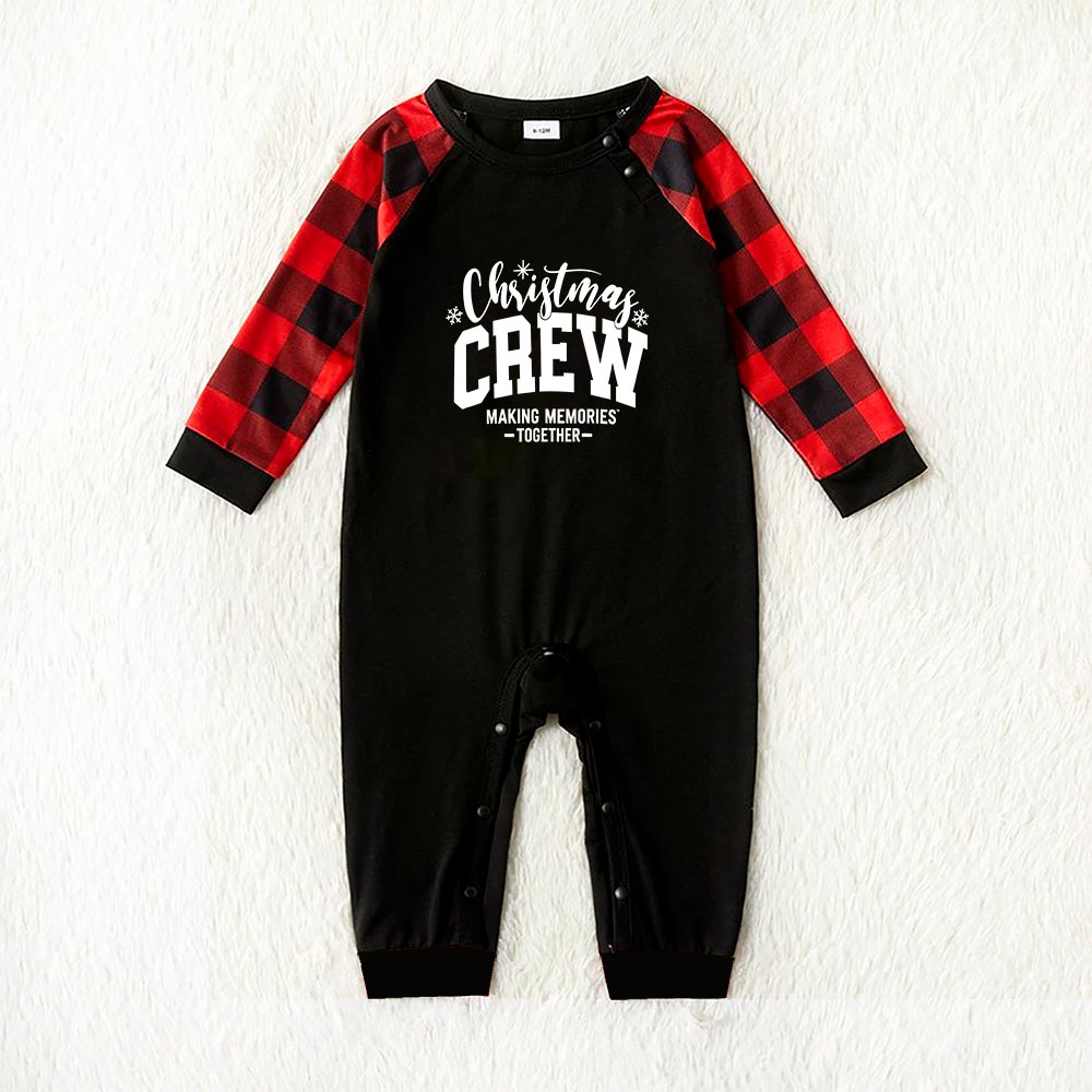 Christmas Crew Make Memories Together Matching Family Pajamas Christmas Crew Make Memories Together Matching Family Pajamas