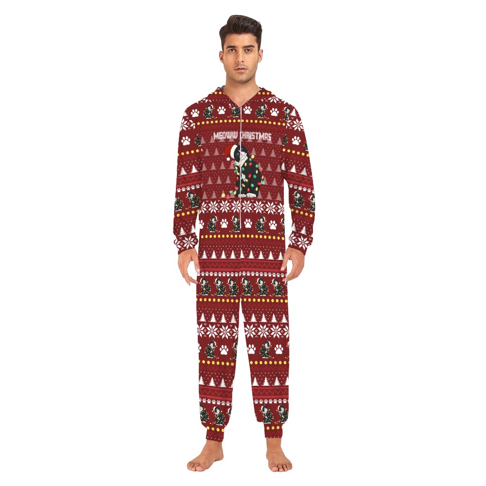 Funny Matching Family Cat Saying Meoww Christmas Funny Matching Family Cat Saying Meoww Christmas