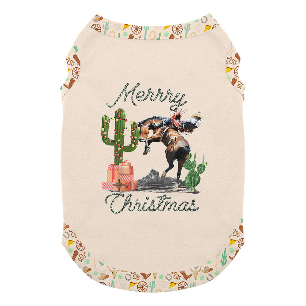 Cowboy Western Print Family Christmas Pajamas Sets Cowboy Western Print Family Christmas Pajamas Sets