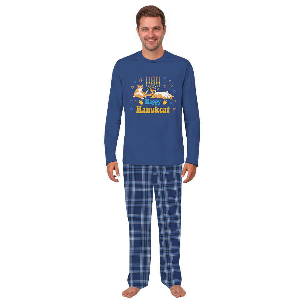 Funny Happy Hanukat Holiday Family Pajamas Funny Happy Hanukat Holiday Family Pajamas