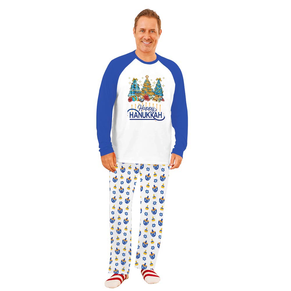 Festive Happy Hanukkah Jammies For Your Families Festive Happy Hanukkah Jammies For Your Families