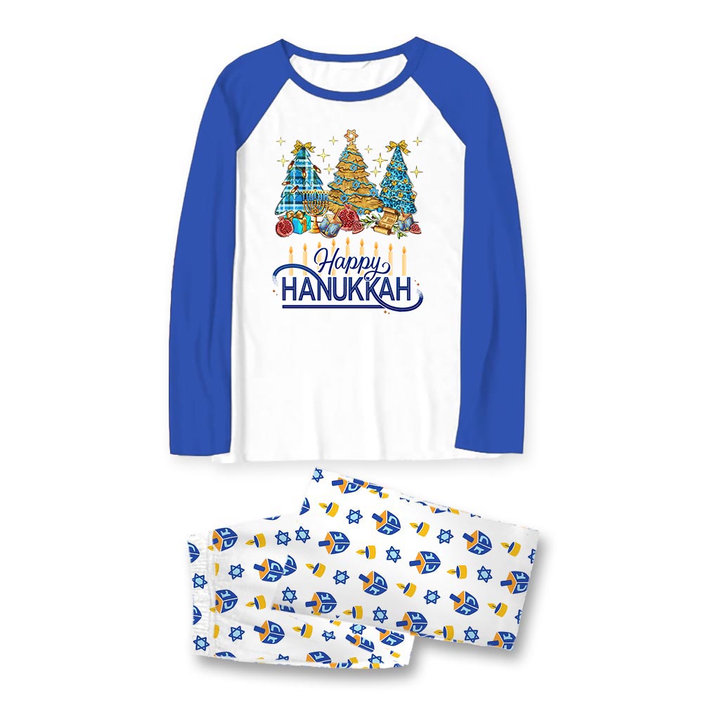 Festive Happy Hanukkah Jammies For Your Families Festive Happy Hanukkah Jammies For Your Families