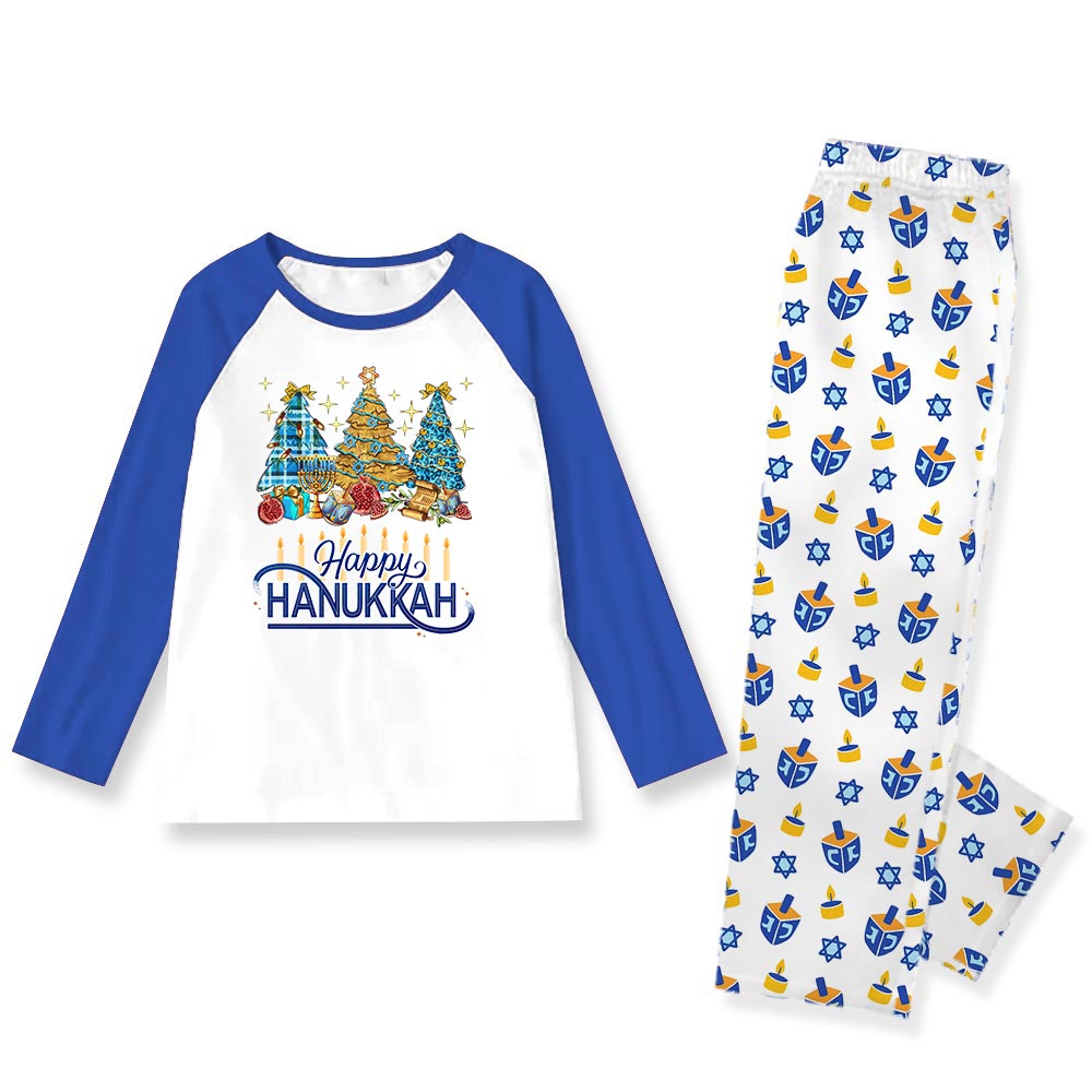 Festive Happy Hanukkah Jammies For Your Families Festive Happy Hanukkah Jammies For Your Families