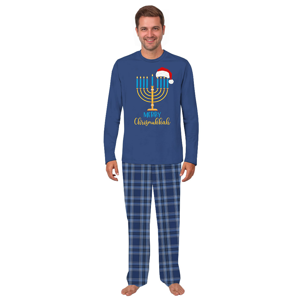 Festive Family Hanukkah Pajamas Sets Saying Merry Chrismukkah Festive Family Hanukkah Pajamas Sets Saying Merry Chrismukkah