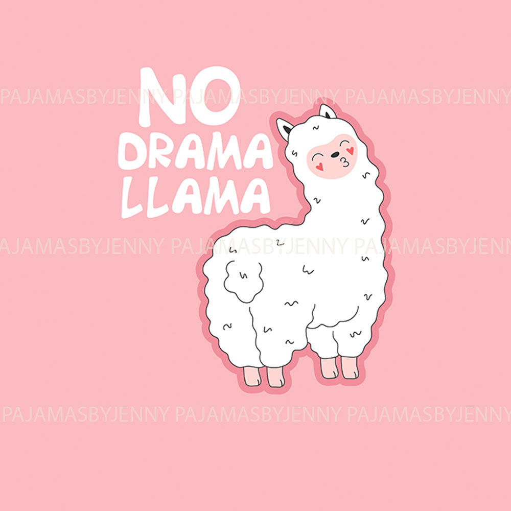 Unique Light Pink Llama Pajamas Sets For Holiday Unique Light Pink Llama Pajamas Sets For Holiday