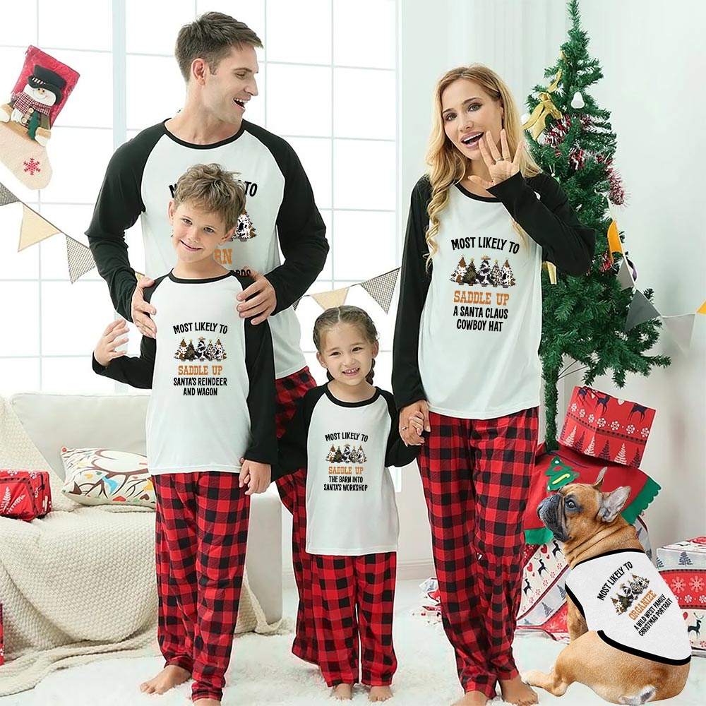 Funny Saying Most Likely To Jammies For Your Families Funny Saying Most Likely To Jammies For Your Families