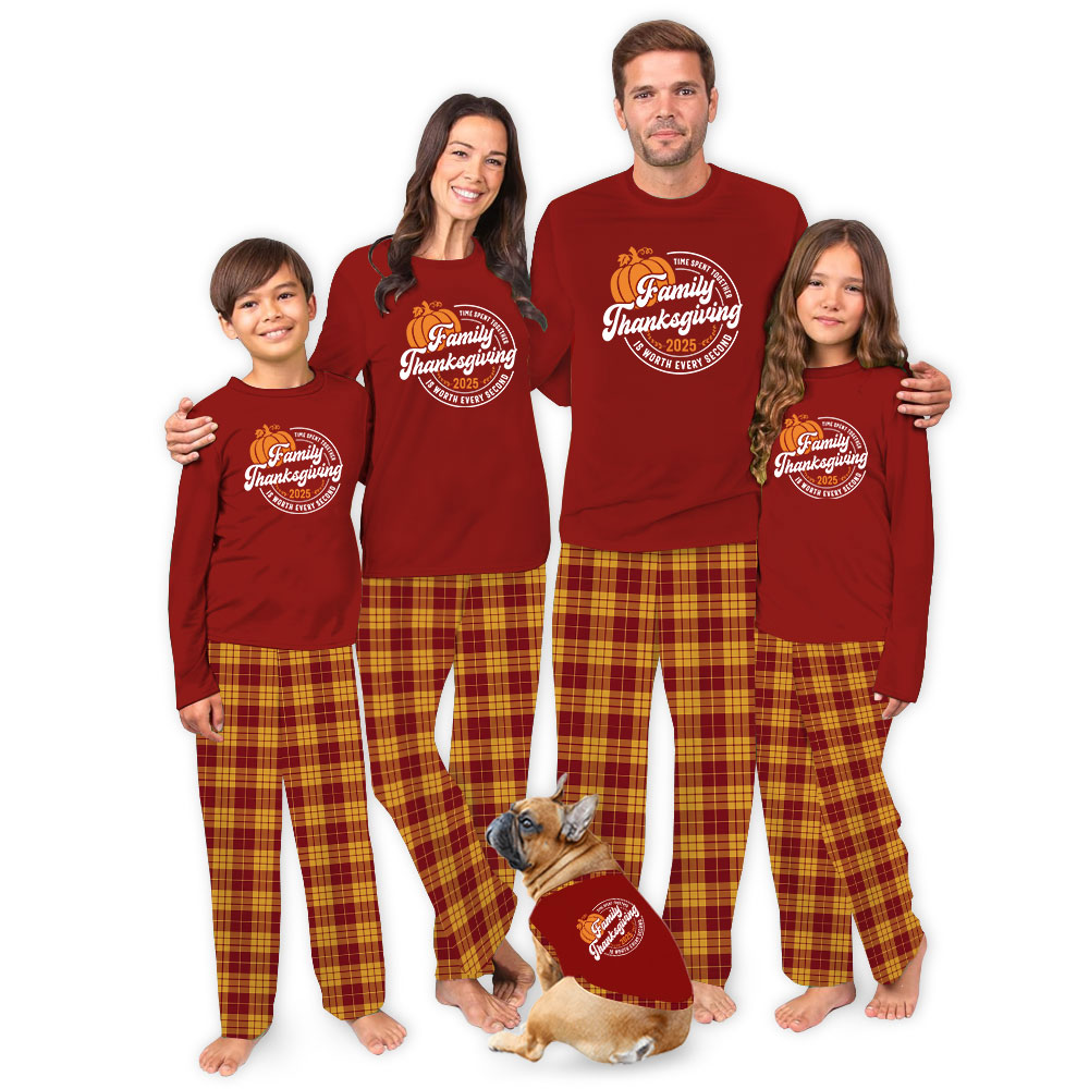 Thanksgiving Family Pajama Sets For Adults And Kids 2025 Thanksgiving Family Pajama Sets For Adults And Kids 2025