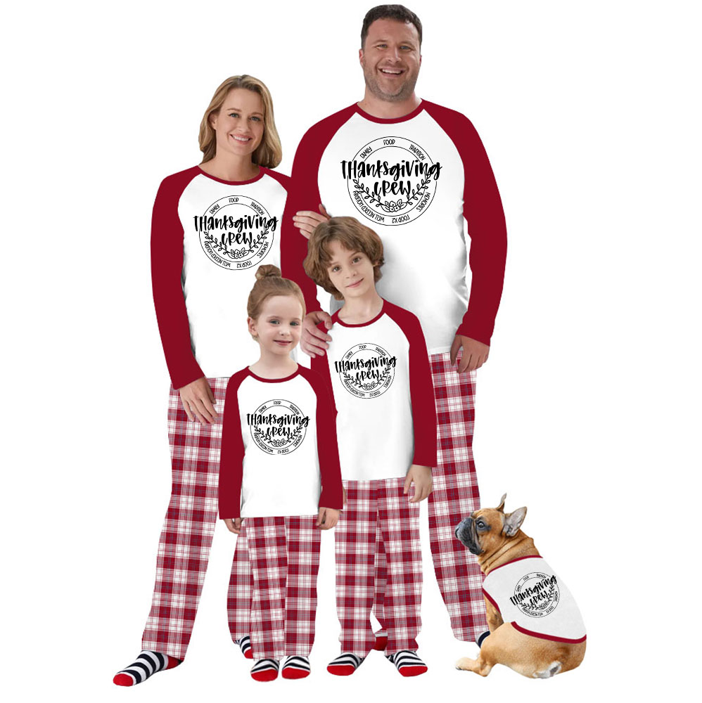Unique Matching Thanksgiving Jammies For Family Crew Unique Matching Thanksgiving Jammies For Family Crew