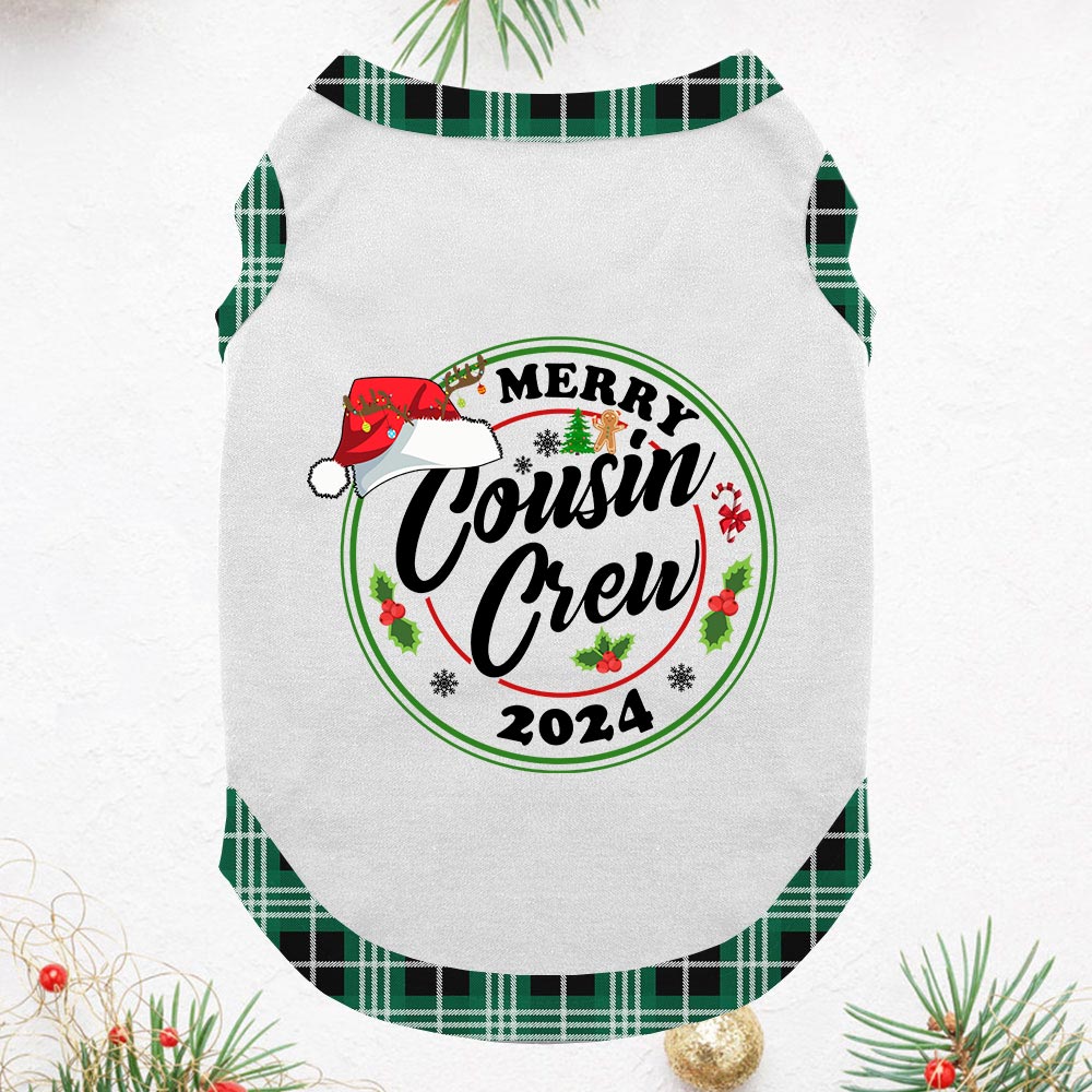 Family Xmas Pajamas Sets Saying Merry Cousin Crew 2024 Family Xmas Pajamas Sets Saying Merry Cousin Crew 2024