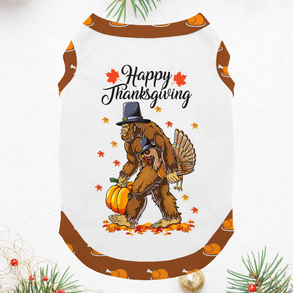 Unique Thanksgiving Themed Matching Pajamas Sets Brown White Unique Thanksgiving Themed Matching Pajamas Sets Brown White