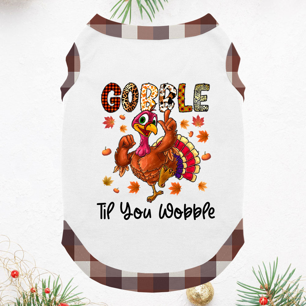 Gobble Til You Wobble Turkey Thanksgiving Pajamas Men Women Gobble Til You Wobble Turkey Thanksgiving Pajamas Men Women