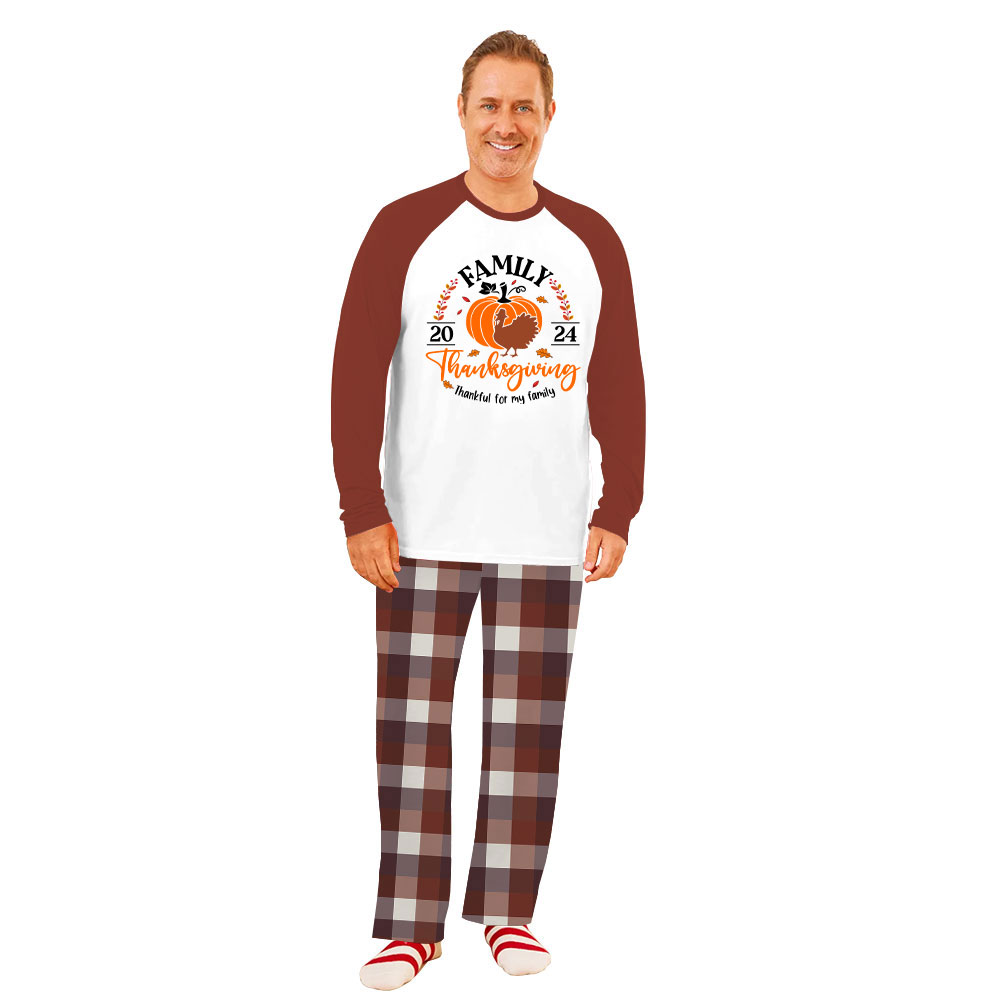 Unique Thankful For My Family Pajamas Sets 2024 Unique Thankful For My Family Pajamas Sets 2024