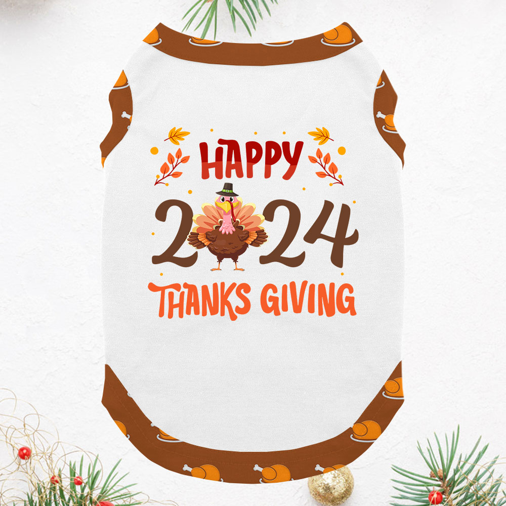 Happy Thanksgiving Matching Turkey Pajamas Family 2024 Happy Thanksgiving Matching Turkey Pajamas Family 2024