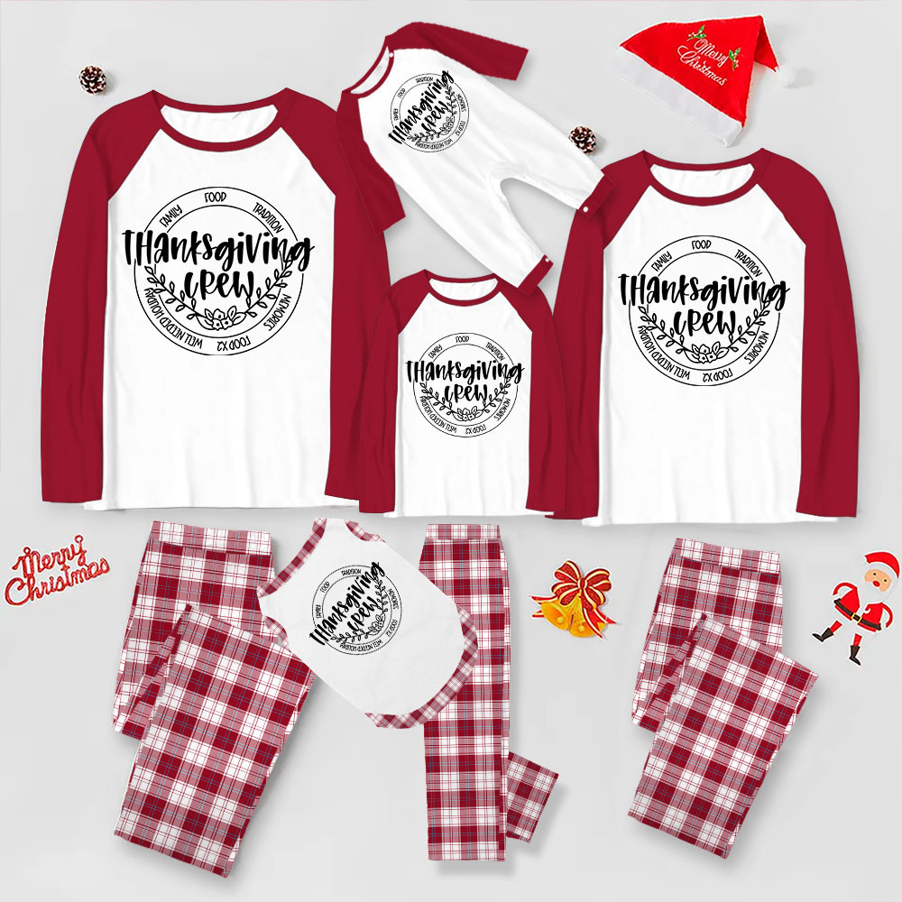 Unique Matching Thanksgiving Jammies For Family Crew Unique Matching Thanksgiving Jammies For Family Crew