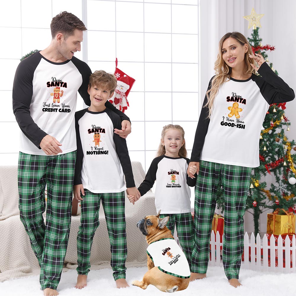 Cute Personalized Gingerbread Cookie Jammies For Your Families Cute Personalized Gingerbread Cookie Jammies For Your Families