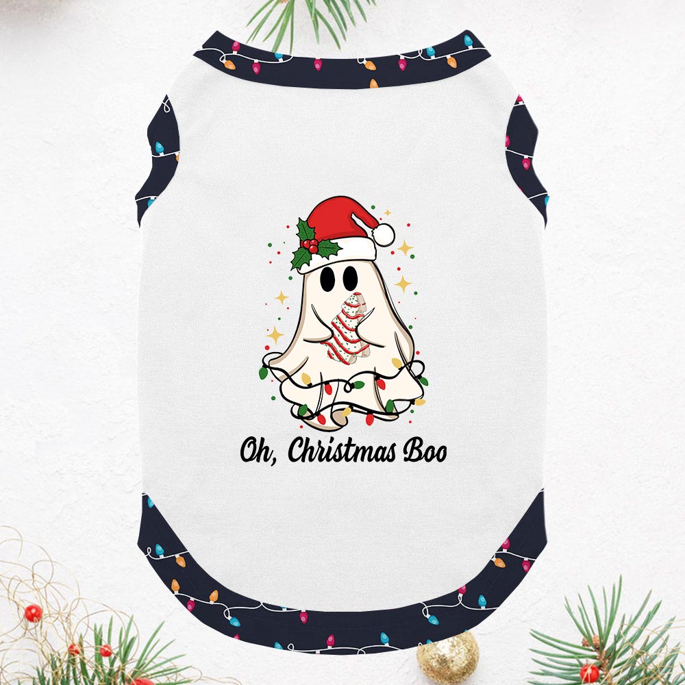 Short Oh Christmas Boo Matching Dog And Owner Holiday Pajamas Short Oh Christmas Boo Matching Dog And Owner Holiday Pajamas