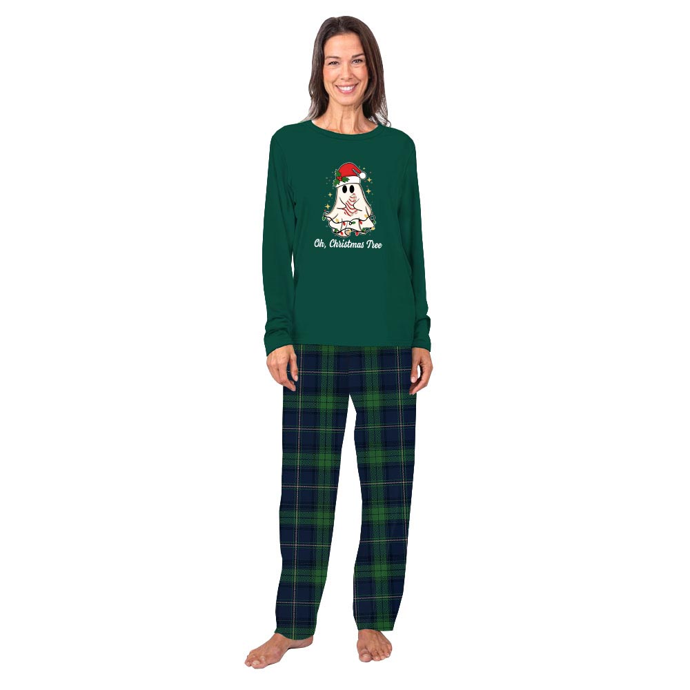 Cute Christmas Boo Matching Family PJs Sayings Oh Christmas Tree Cute Christmas Boo Matching Family PJs Sayings Oh Christmas Tree