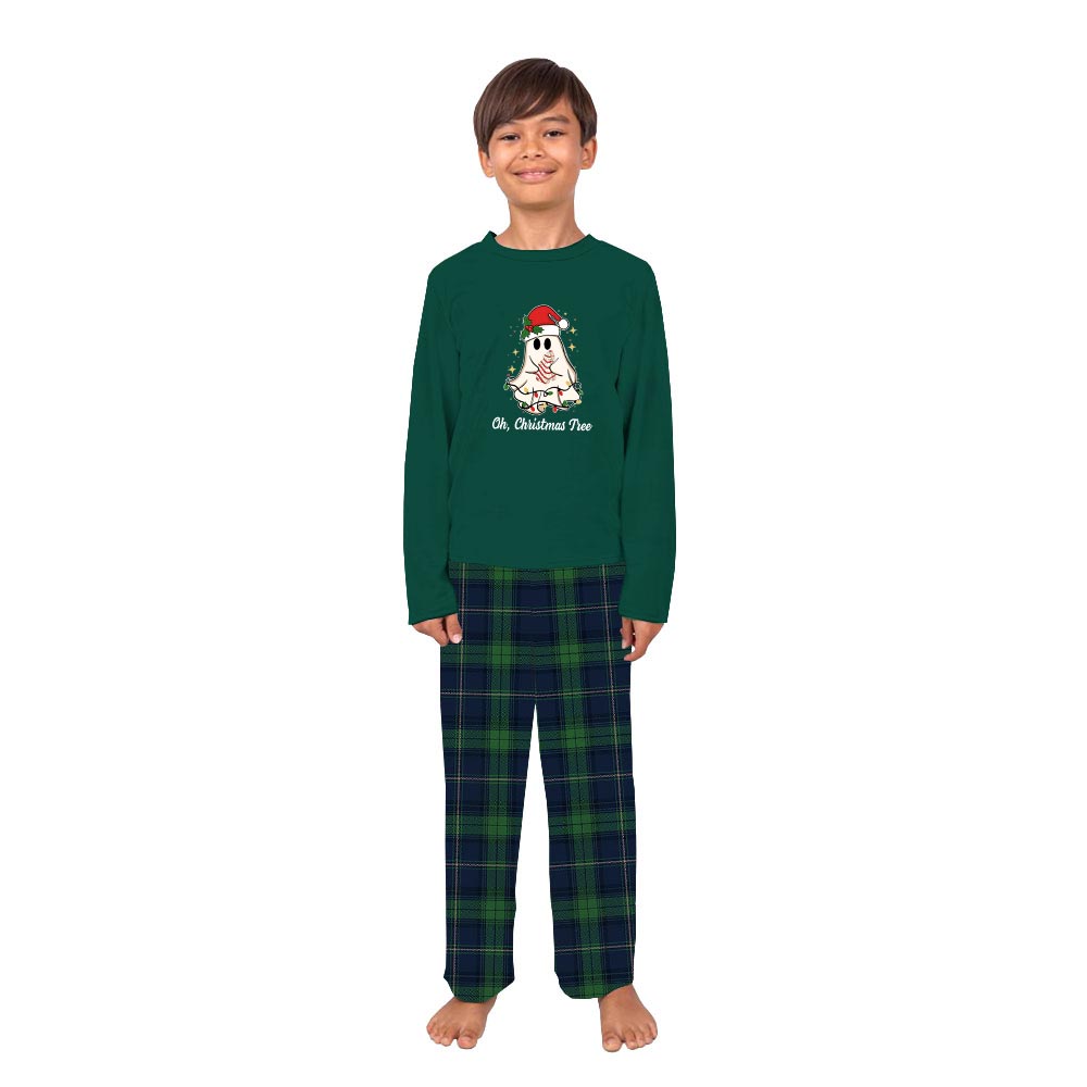 Cute Christmas Boo Matching Family PJs Sayings Oh Christmas Tree Cute Christmas Boo Matching Family PJs Sayings Oh Christmas Tree