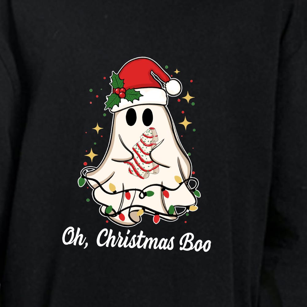 Oh Christmas Boo Family Pajamas With Plus Size Cotton Oh Christmas Boo Family Pajamas With Plus Size Cotton