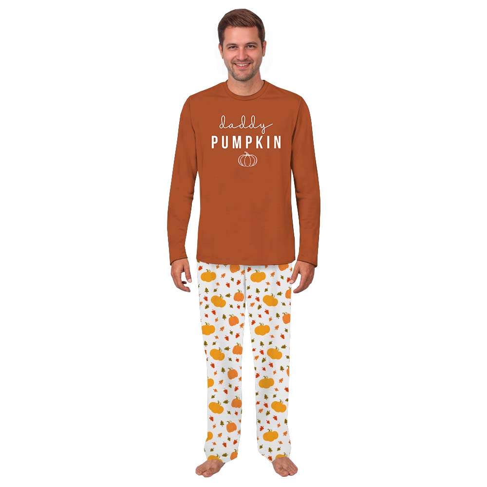 Personalized Pumpkin Matching Fall PJs For Family Personalized Pumpkin Matching Fall PJs For Family