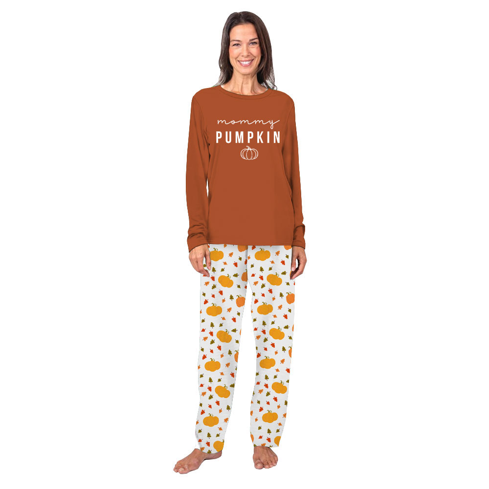 Personalized Pumpkin Matching Fall PJs For Family Personalized Pumpkin Matching Fall PJs For Family