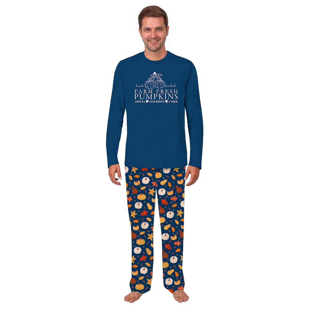 Unique Matching Pumpkin Pajamas Family For Adult And Kid