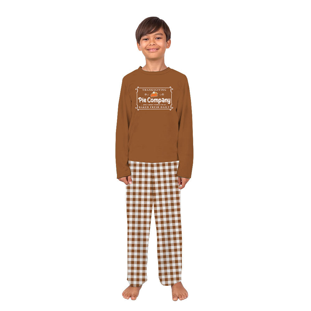 Matching Fall Pajamas Including Plus Size Brown Plaid Matching Fall Pajamas Including Plus Size Brown Plaid