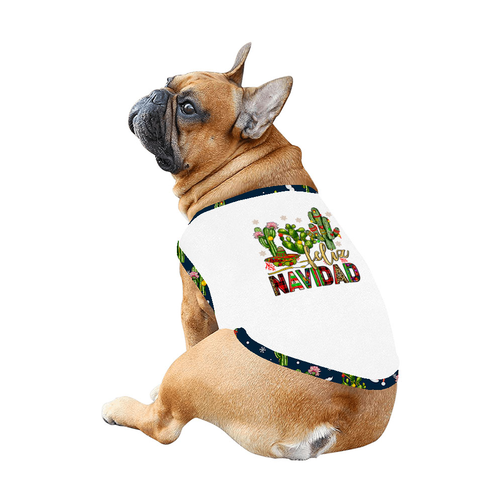 Festive Feliz Navidad Cactus Spanish Christmas Pajamas